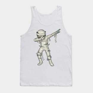 Dabbing Mummy Halloween Dab Dance Pose Tank Top